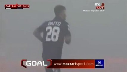 Goal Leonardo Gatto Carpi vs Vicenza _03.12.2015 HD