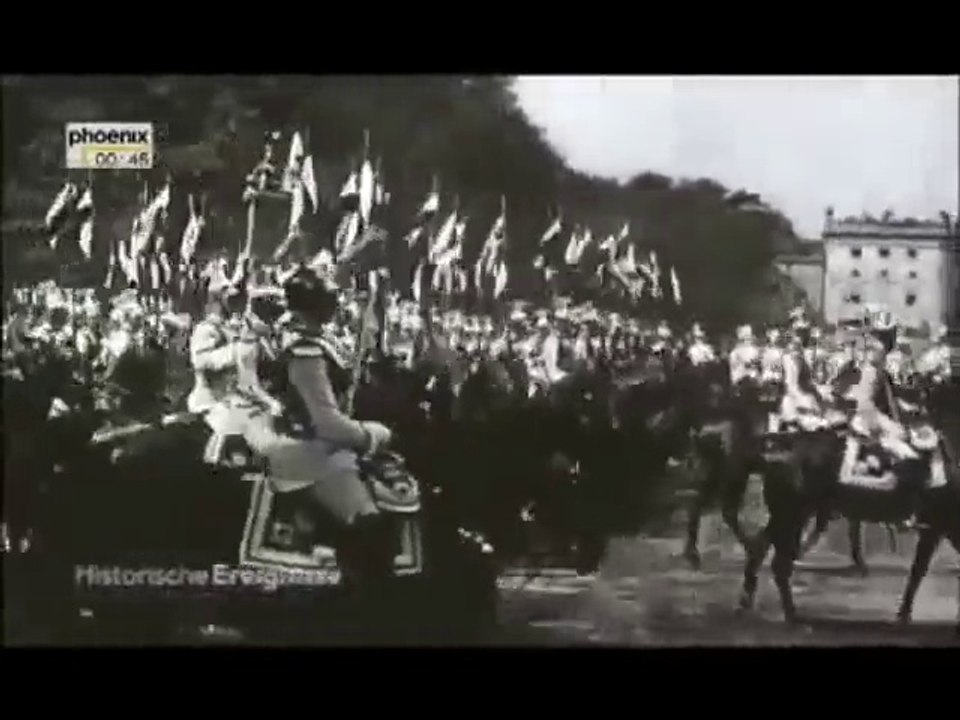 Wilhelm II. - German Kaiser, King of Prussia - original footage 1/3