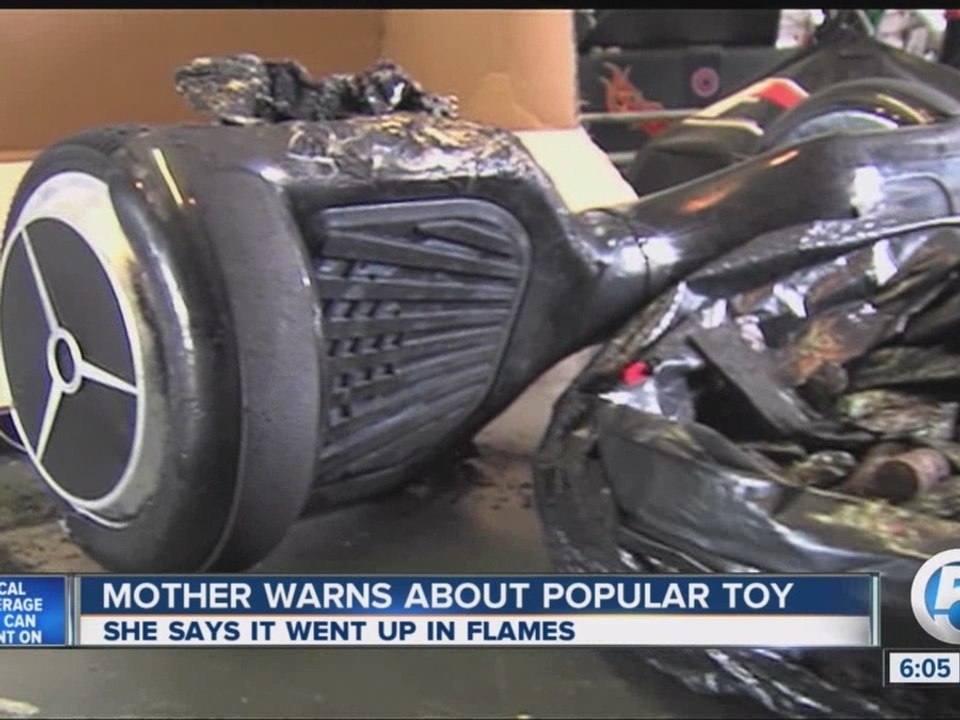 Mother warns about hoverboard danger