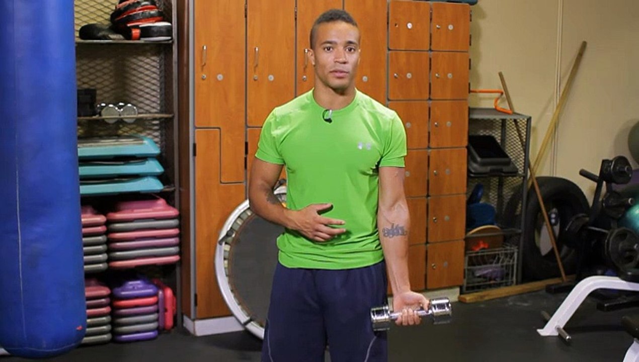 How to Get Defined Arms Only Using Dumbbells