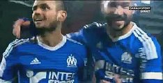 Remy Cabella Fantastic Goal - Rennes 0-1 Marseille - Ligue 1 - 03-12-2015