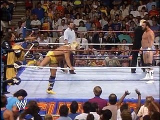 WWF SummerSlam 1989 - Greg Valentine Vs. Hercules
