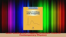 PDF Download  Laser Cooling and Trapping Graduate Texts in Contemporary Physics Read Full Ebook