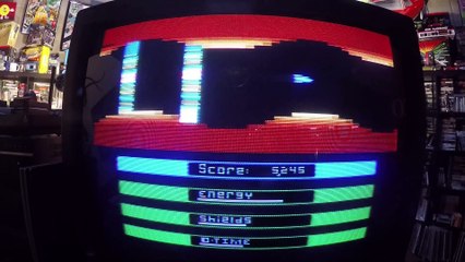 Classic Game Room - LASER GATES review for Atari 2600