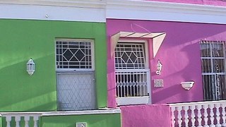 Colorful Bo-Kaap Neighborhood, Cape Town, South Africa