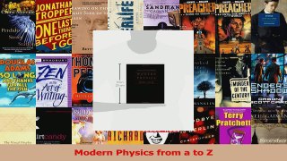 PDF Download  Modern Physics from a to Z Read Full Ebook