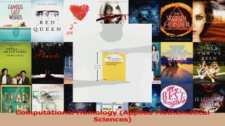 Read  Computational Homology Applied Mathematical Sciences PDF Free