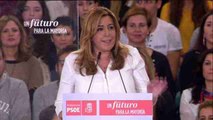 Susana Díaz: Los socialistas andaluces llevaremos a Sánchez a La Moncloa