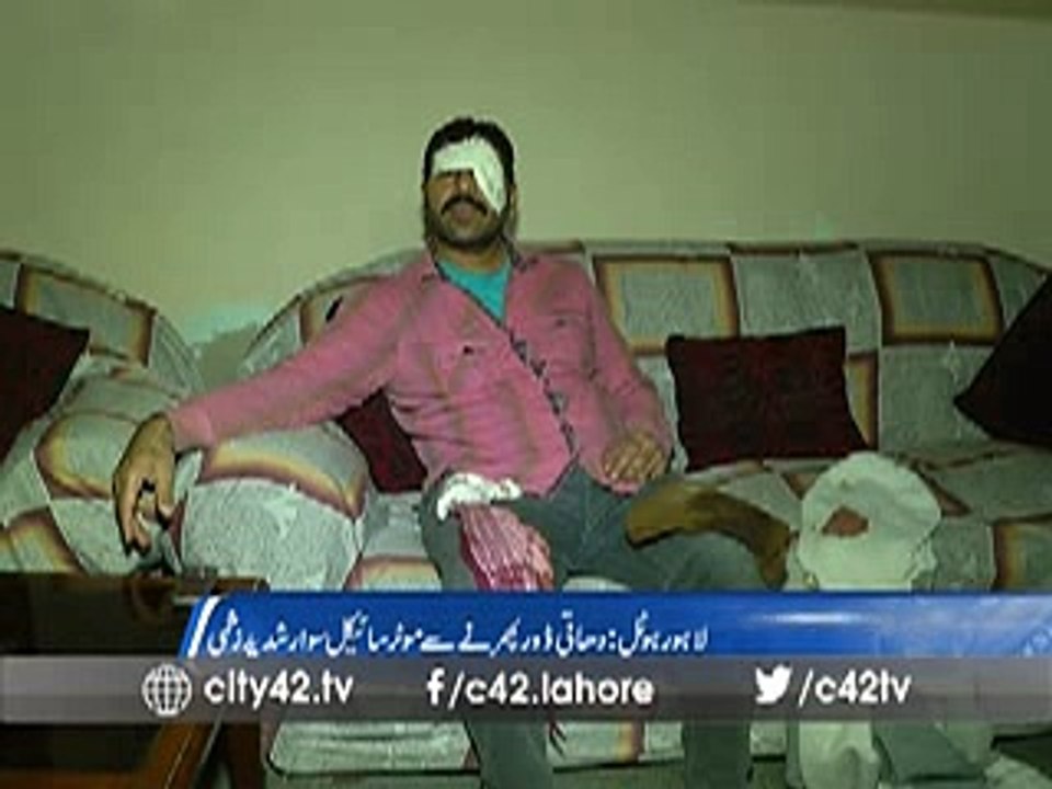 Motorcyclist injured due to kite flying thread