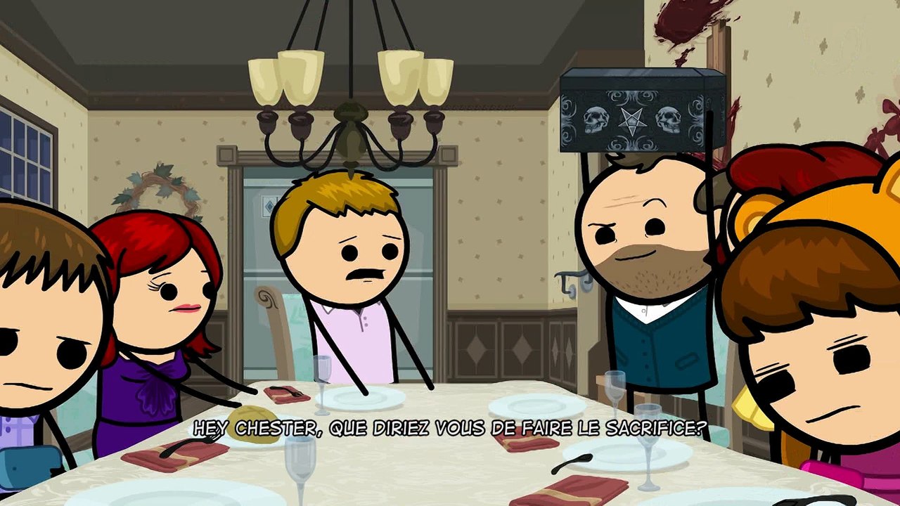 Dinner with the Folks - Cyanide  Happiness Shorts