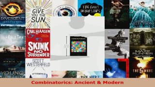 Read  Combinatorics Ancient  Modern Ebook Free