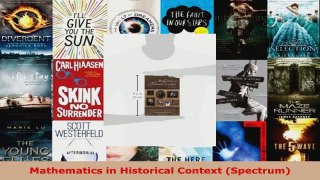 Read  Mathematics in Historical Context Spectrum Ebook Free