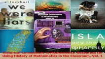 Read  Historical Connections in Mathematics Resources for Using History of Mathematics in the PDF Online
