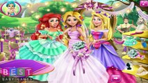 ღ Princess Rapunzel Wedding Party (Bridesmaids Ariel & Aurora)