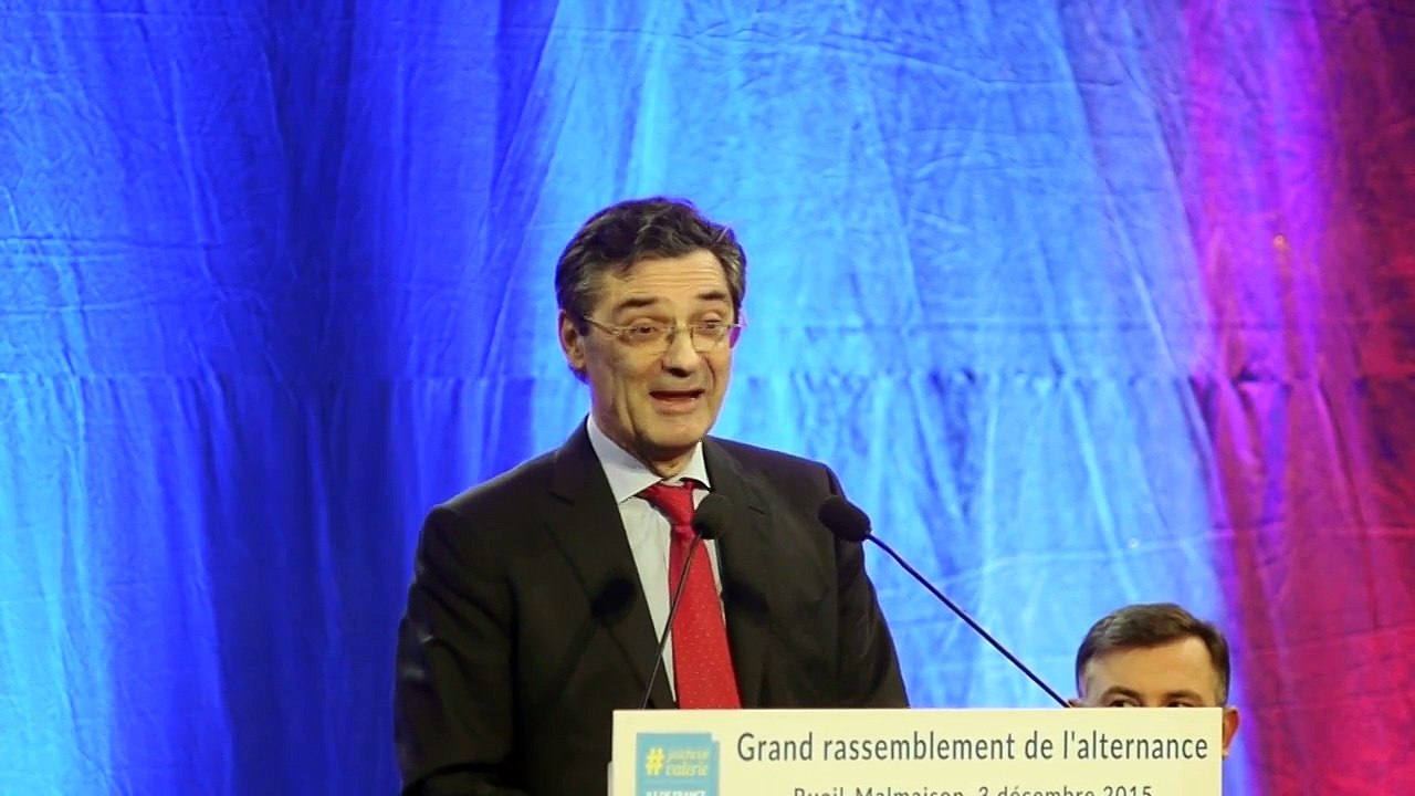 Grand meeting régional d'avant 1er tour de Valérie Pécresse le 03/12/2015 à Rueil - Patrick Devedjian