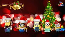 Daddy Finger Family 184 _ Minions-Christmas Barbie-Christmas Minions-Teletubbies Finger Song