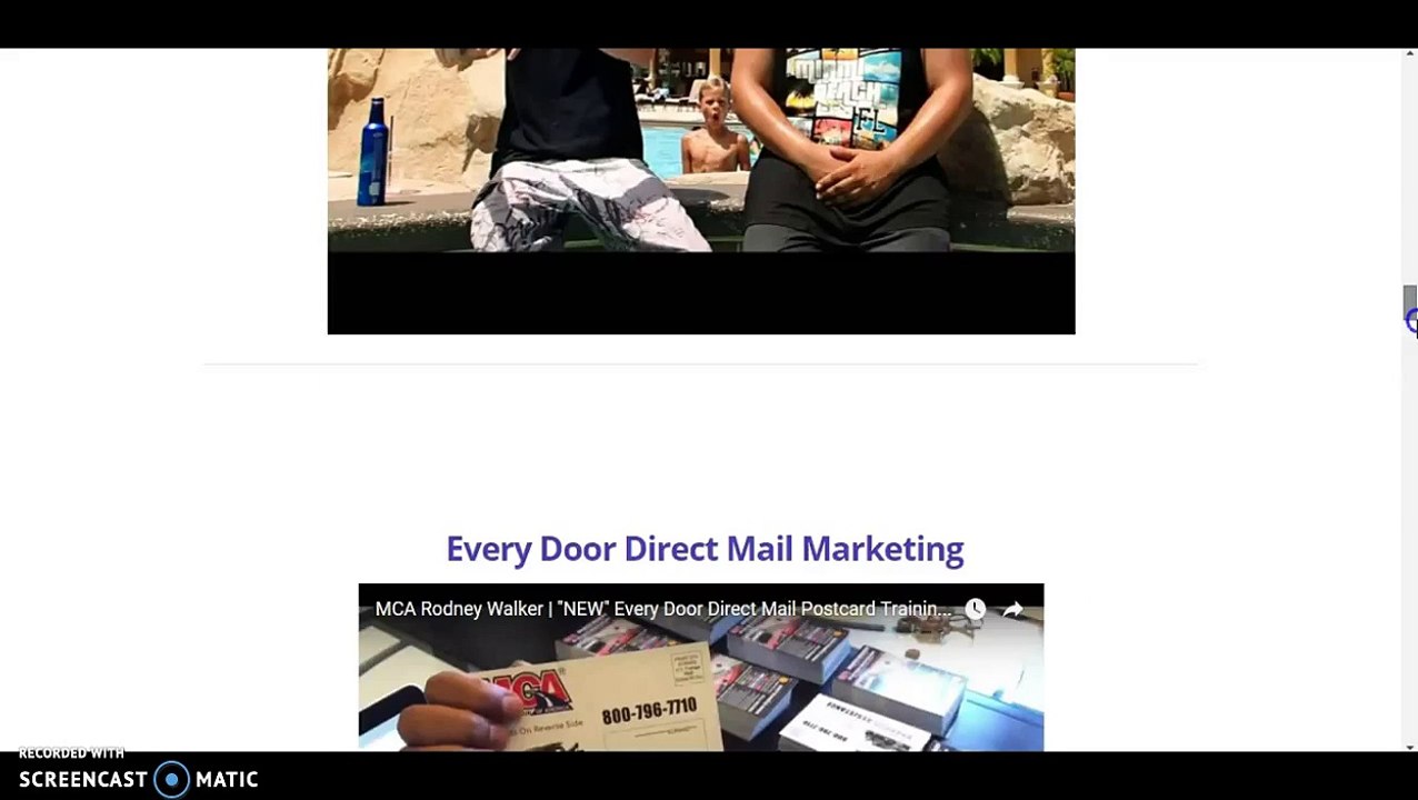 Updated MCA Training Page