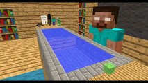 Monster School: Swimming (Minecraft Animation)