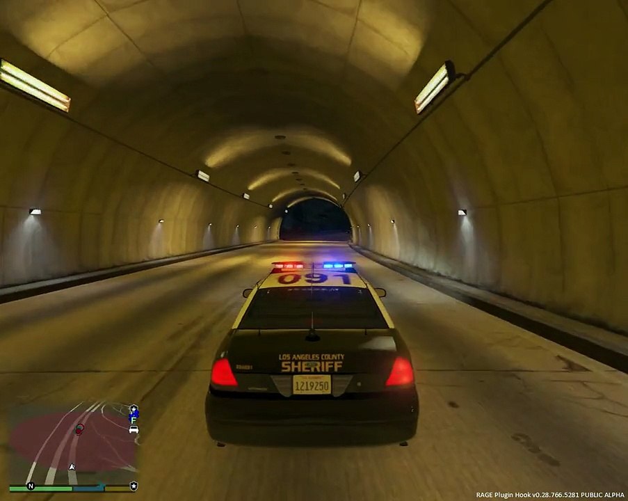 GTA 5 PC Los Angeles Sheriff Pursuit Of Stolen Truck