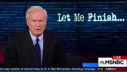 Chris Matthews slams Donald Trump - Tells supporters 'You should be ashamed'