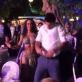 Great Novak Djokovic dance with hot arabic belly dancer