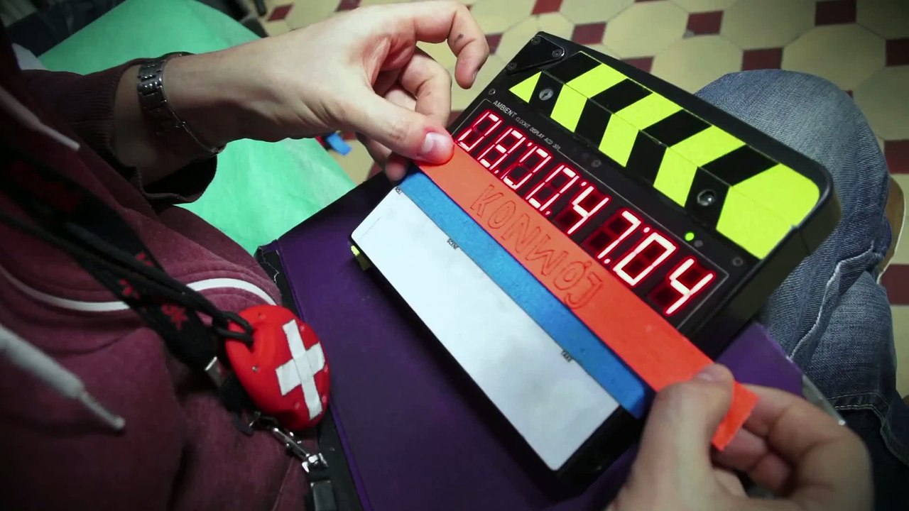 KONWÓJ - na planie thrillera z Januszem Gajosem i Robertem Więckiewiczem