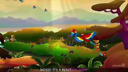 Color Songs - The GREEN Song  Learn Colours  Preschool Colors Nursery Rhymes  ChuChu TV