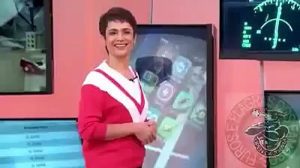 Sandra Annenberg leva tombo no programa ao vivo