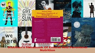 PDF Download  Dietitians Handbook Of Enteral And Parenteral Nutrition Read Online