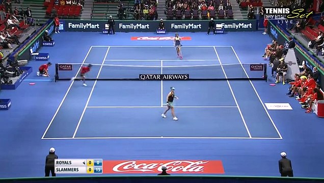 [HD] Ana Ivanovic vs Belinda Bencic Highlights IPTL KOBE 2015
