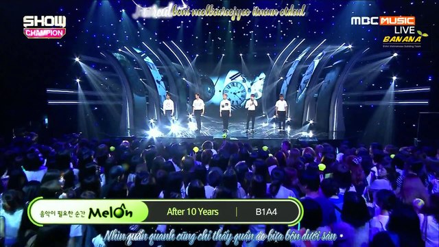 [BANANAST] [Vietsub + Kara] 150812 10 Years Later - B1A4