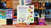PDF Download  Botanical Medicines The Desk Reference for Major Herbal Supplements Download Full Ebook