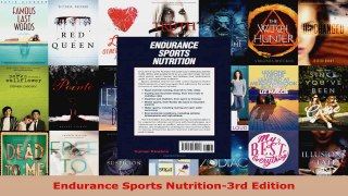 Read  Endurance Sports Nutrition3rd Edition Ebook Free