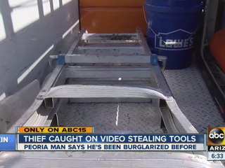 Guy caught on camera ripping off a Peoria man