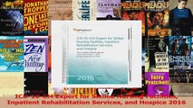 PDF Download  ICD10CM Expert for Skilled Nursing Facilities Inpatient Rehabilitation Services and Read Full Ebook