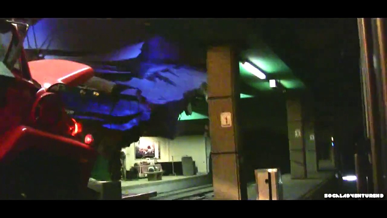 Earthquake - The Big One, Universal Studios Hollywood, Backlot Studio Tram Tour, POV HD 10