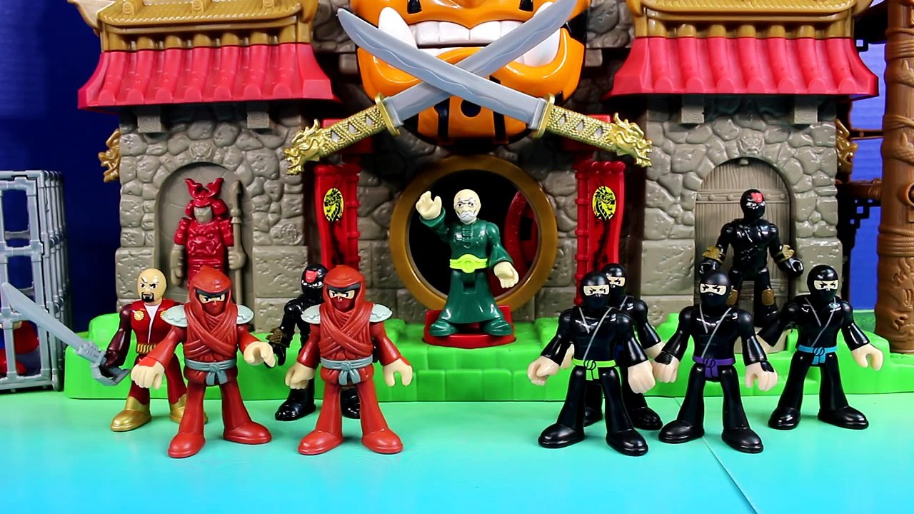 Imaginext Superman Tells Captain America Story Of How He Met Super dog Krypto At Ninja Bas