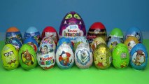 26 Surprise eggs Kinder Maxi Disney Pixar Cars 2 Маша и Медведь Kinder Surpris
