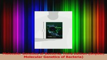 Molecular Genetics of Bacteria Third Edition Snyder Molecular Genetics of Bacteria PDF