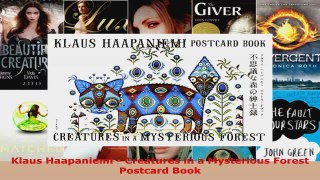 Download  Klaus Haapaniemi  Creatures in a Mysterious Forest Postcard Book PDF Free