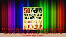 Read  50 Top Juicing Recipes For Weight Loss And Healthy Living Juicing for weight loss Juicing EBooks Online