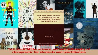 PDF Download  Textbook of the science art and philosophy of chiropractic for students and practitioners Download Full Ebook