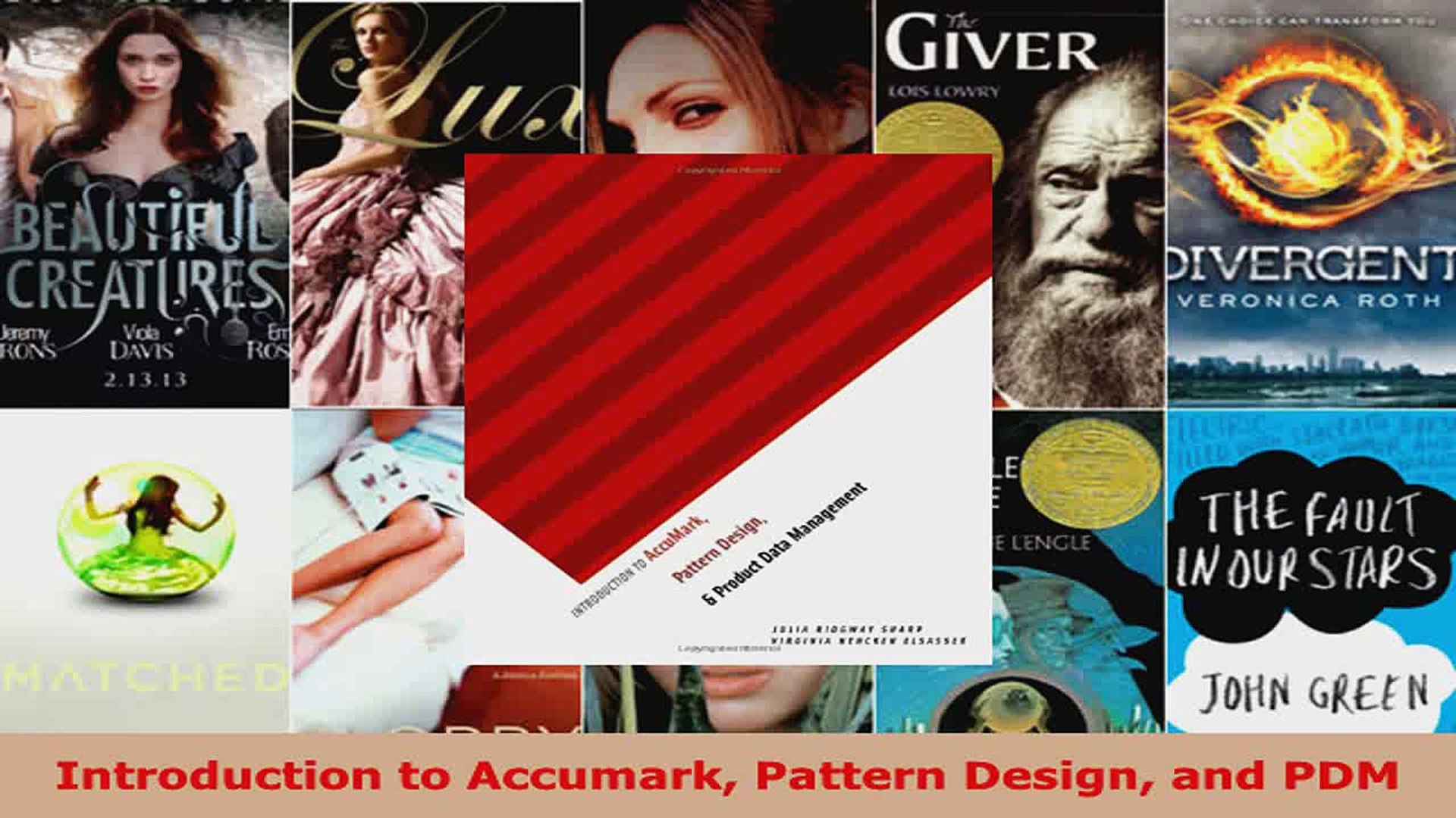 Read  Introduction to Accumark Pattern Design and PDM EBooks Online