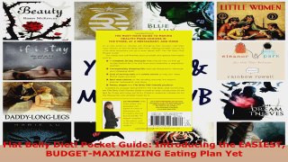 Read  Flat Belly Diet Pocket Guide Introducing the EASIEST BUDGETMAXIMIZING Eating Plan Yet Ebook Free