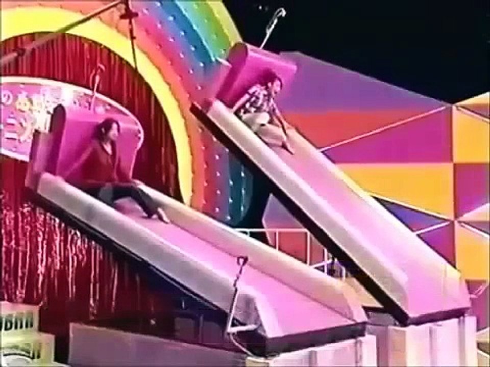モーニング娘・ミニモニ 爆笑滑り台対決！セクハラ並みの罰ゲームを受けるのは！？ MC SMAP・中居正広・石橋貴明 Part５1