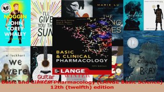PDF Download  Basic and Clinical Pharmacology LANGE Basic Science 12th twelfth edition Download Online