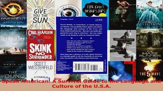 Read  Speak American A Survival Guide to the Language and Culture of the USA Ebook Free