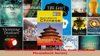Download  Essential Mandarin Chinese Phrase Book Essential Phrasebook Series PDF Free