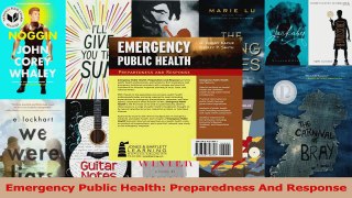 PDF Download  Emergency Public Health Preparedness And Response Read Online