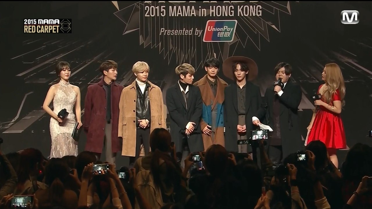 151202 SHINee (샤이니) Red Carpet - MAMA 2015